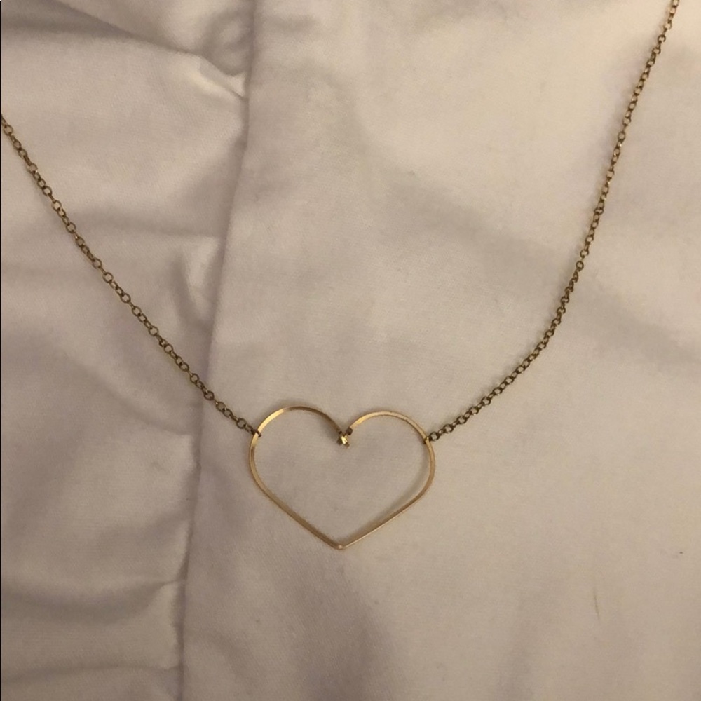 Gold Heart Necklace